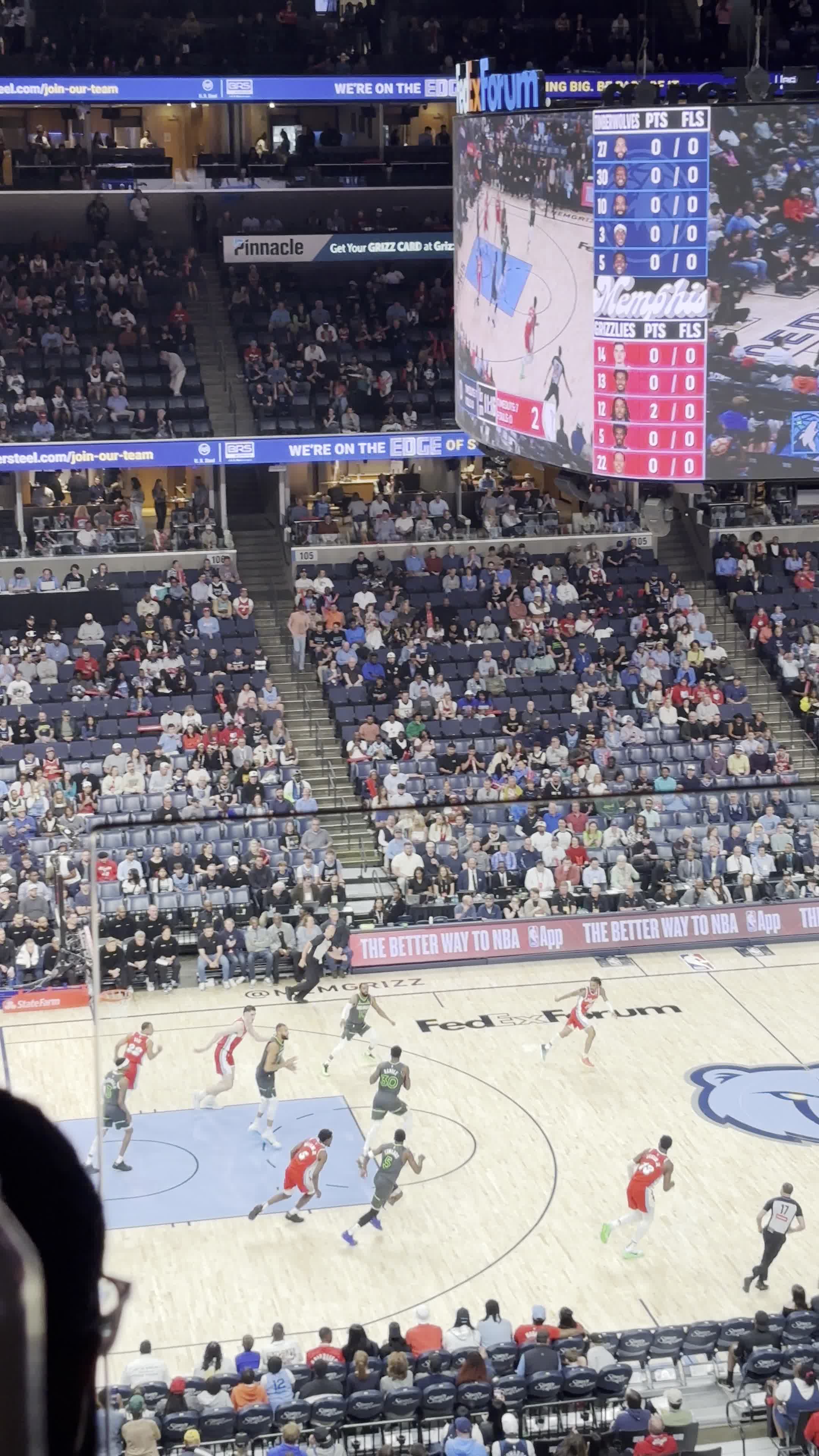 Video review of FedExForum