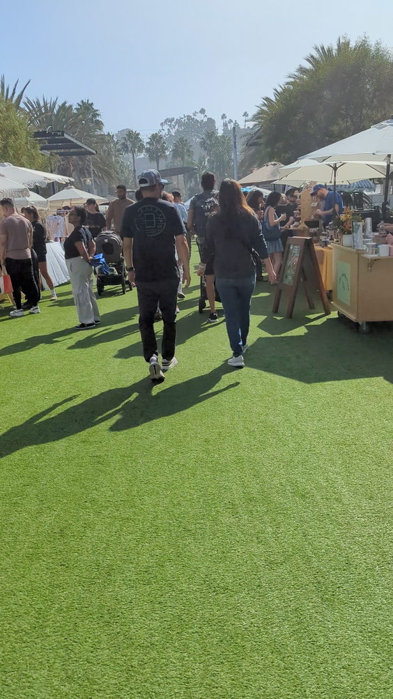 Runway at Playa Vista