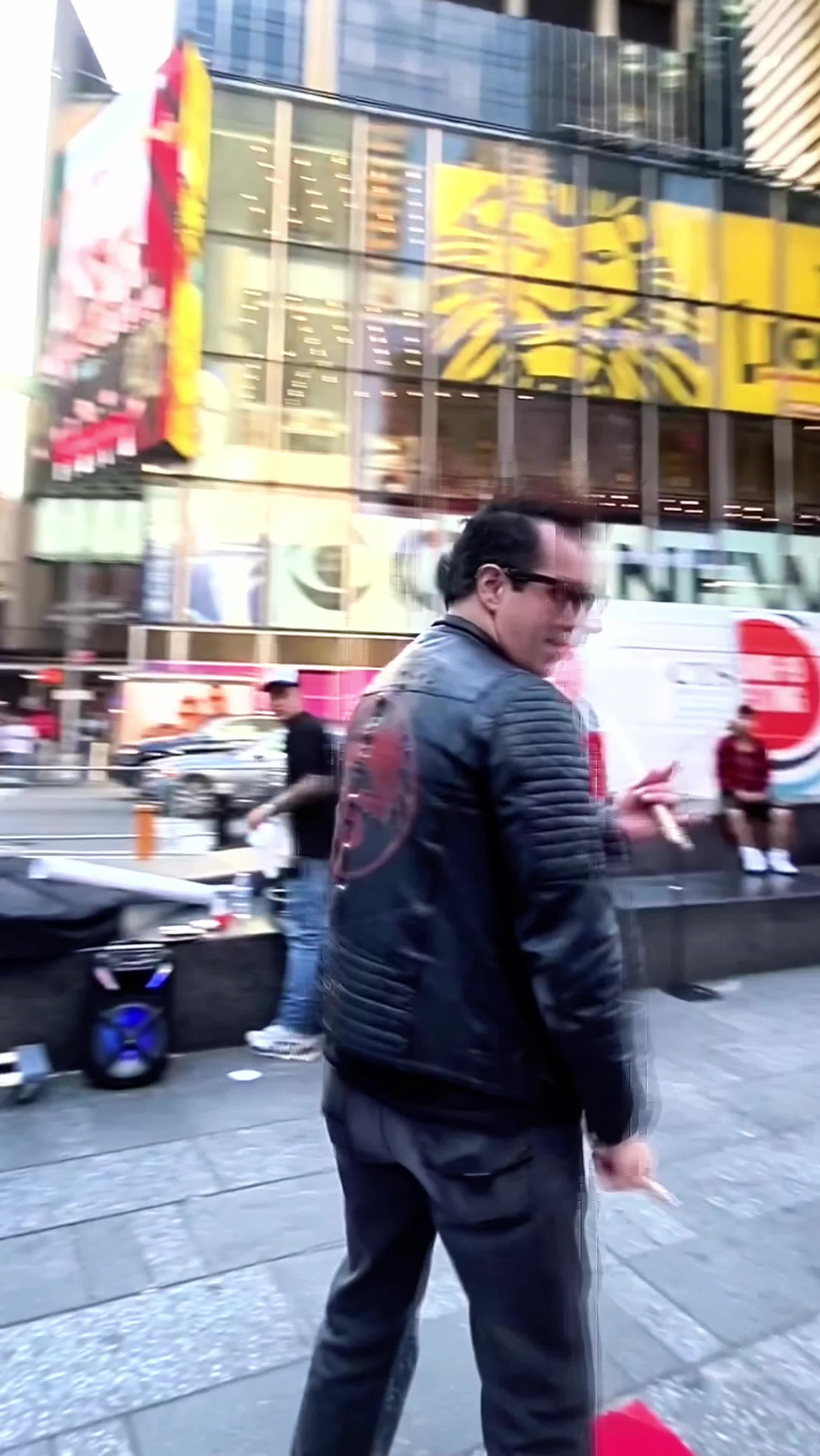 Video review of Times Square