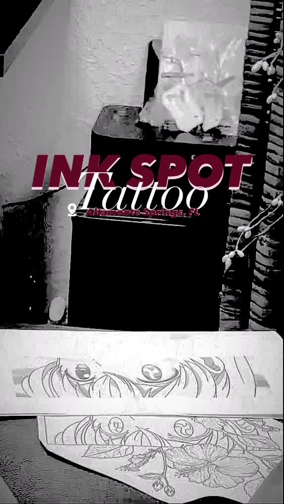 Ink spot tattoo