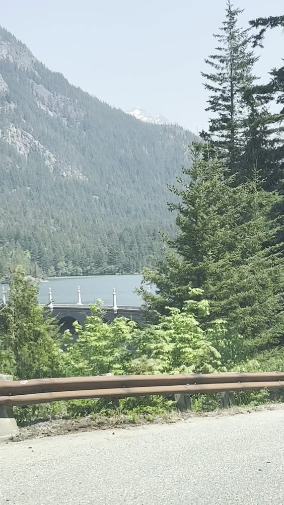 Diablo Lake At North Cascades National Park