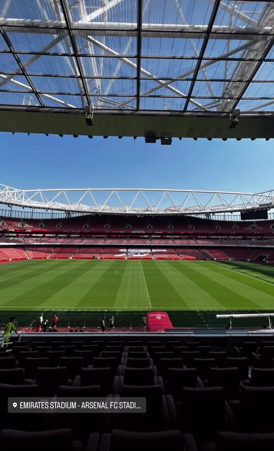 On the Pitch - Emirates Stadium, Arsenal Fc