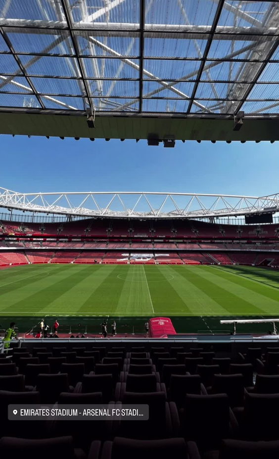 On the Pitch - Emirates Stadium, Arsenal Fc