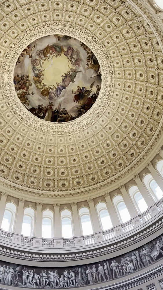 Top of the U.S. Capitol Dome