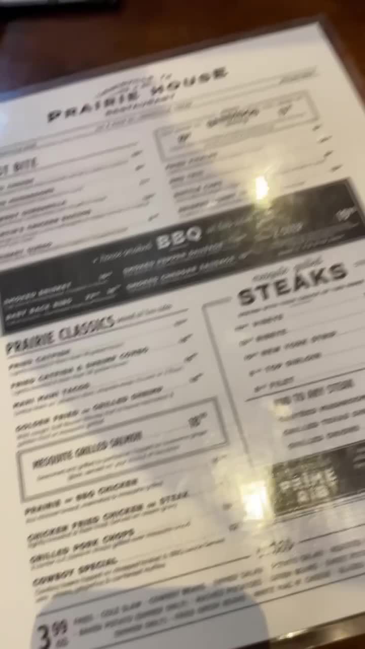 Prairie House Restaurant