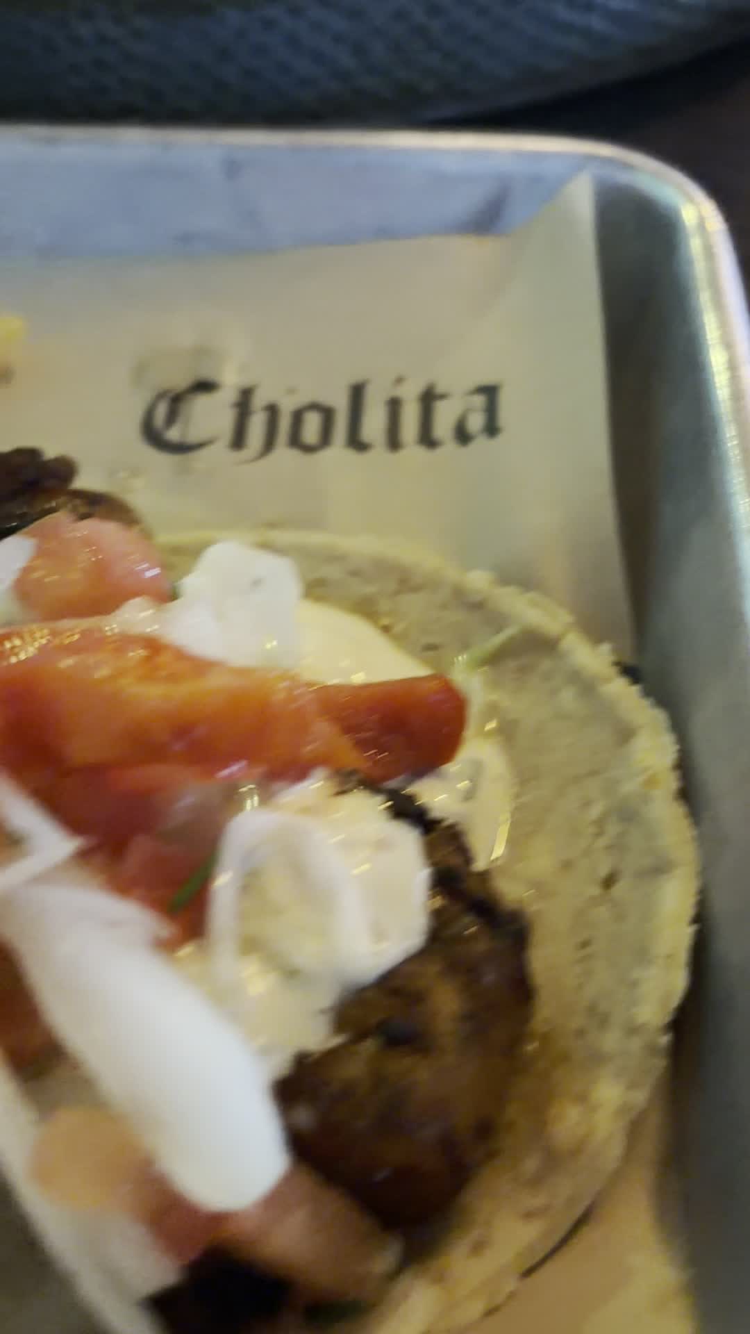 Video review of Cholita Tacos