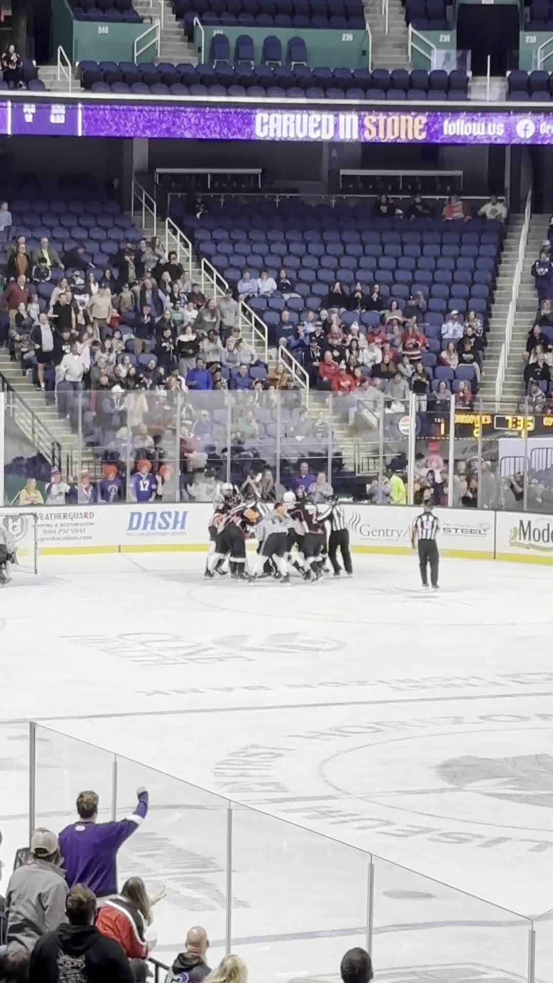 Hockey game