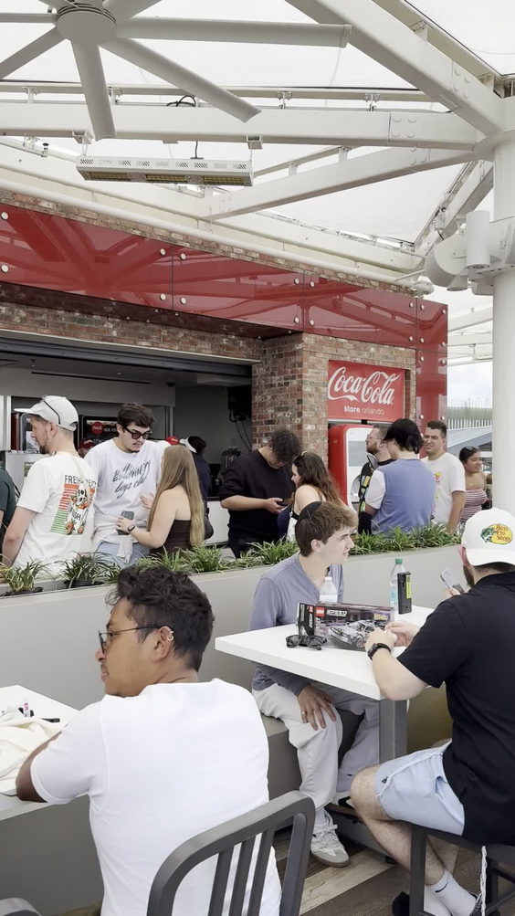 Coca-Cola Store Rooftop Beverage Bar