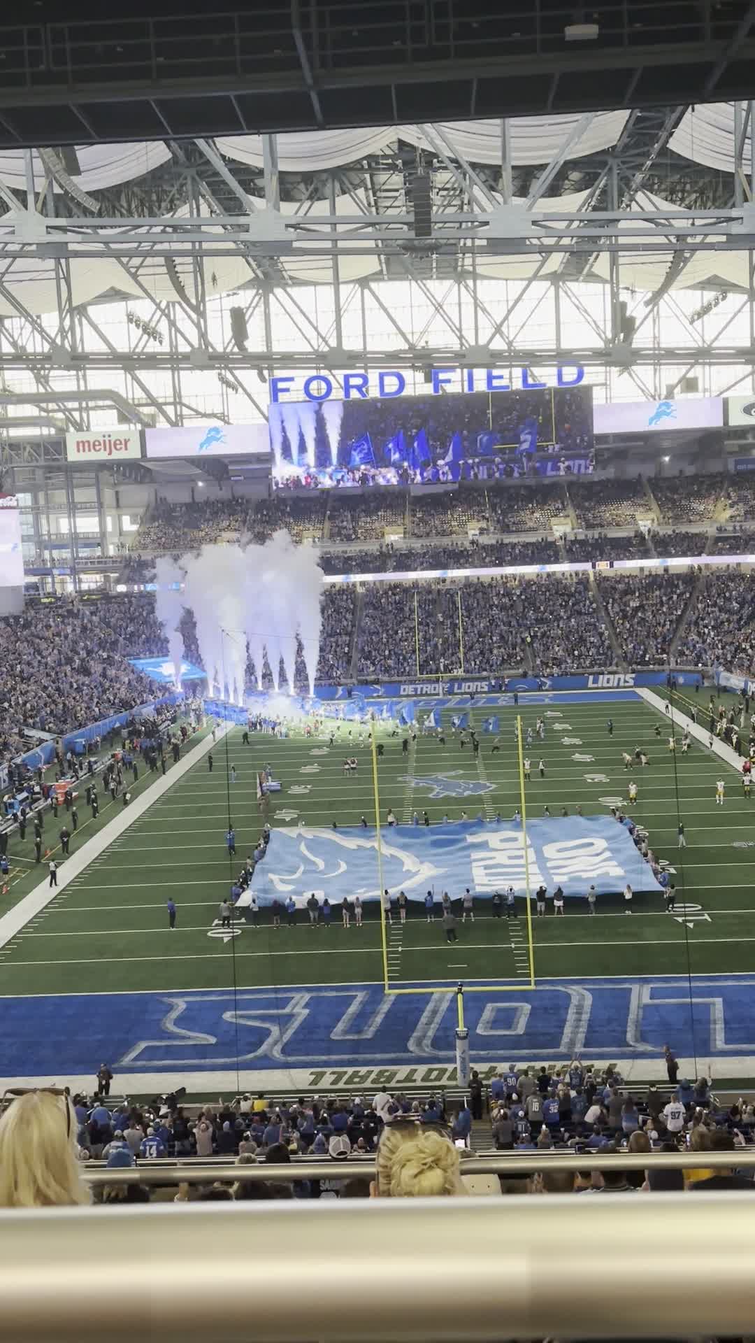 Ford Field Press Box