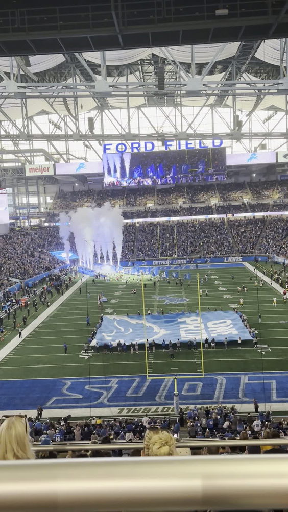 Ford Field Press Box