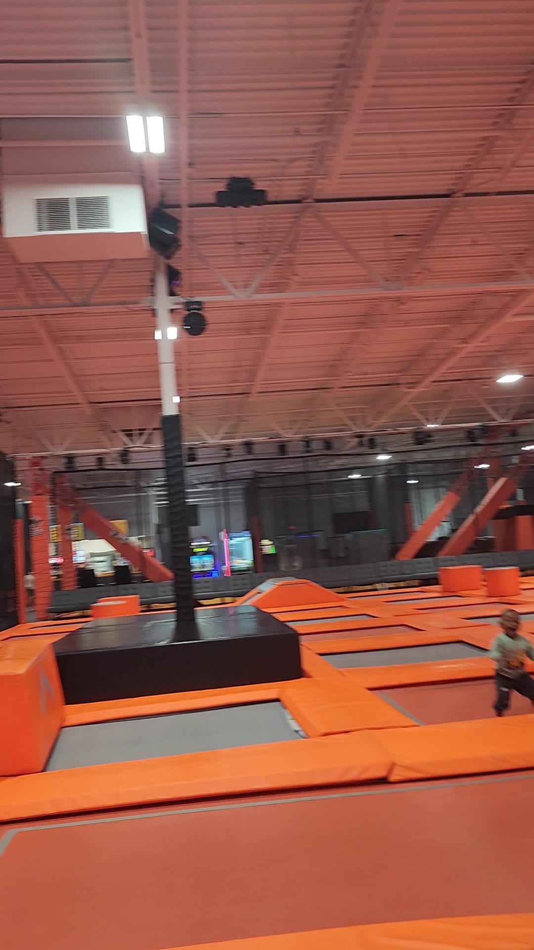 Big air trampoline  park