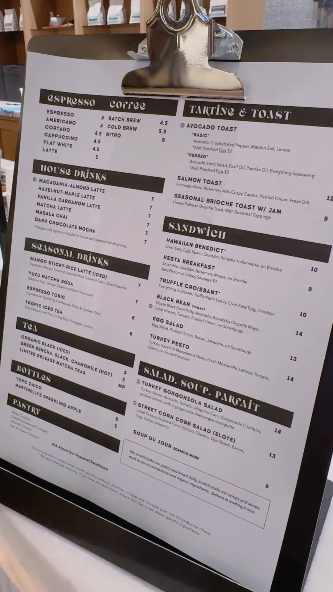 Video review of Vesta Coffee Roasters