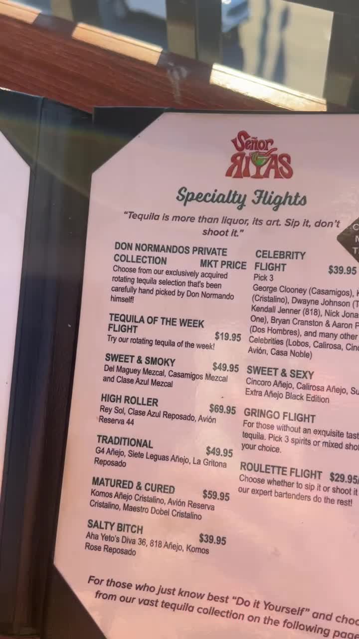 Señor Rita's Tequilería & Margarita Factory