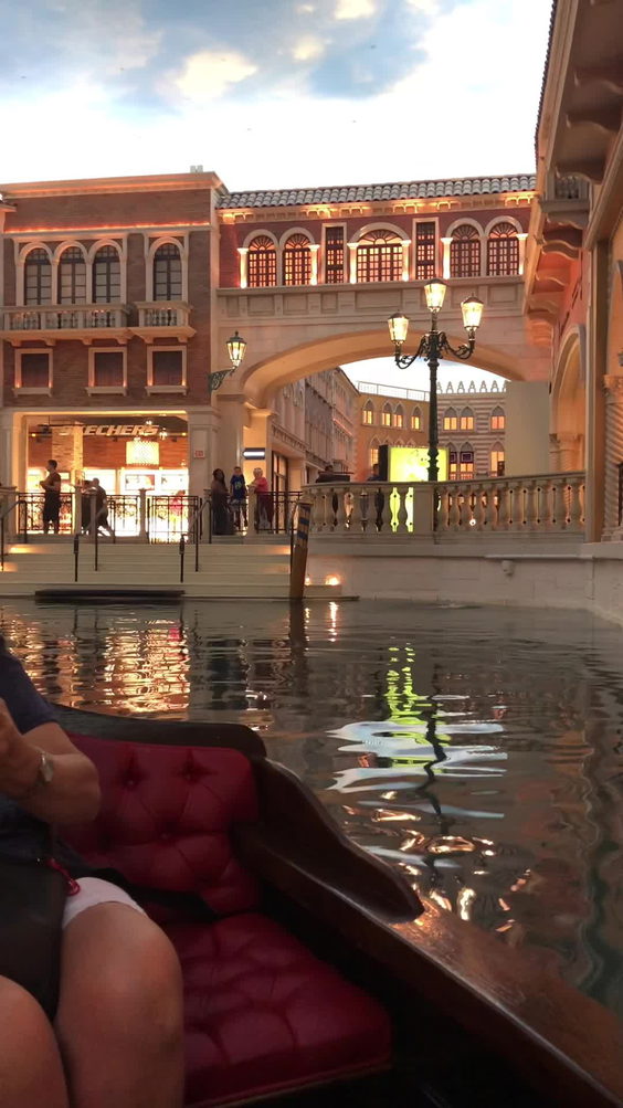 Gondola Rides at the Venetian