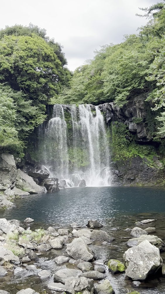 천지연폭포 (Cheonjiyeon Waterfall)