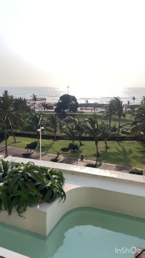 Southern Sun Elangeni Hotel Pool Deck, Durban North Beach