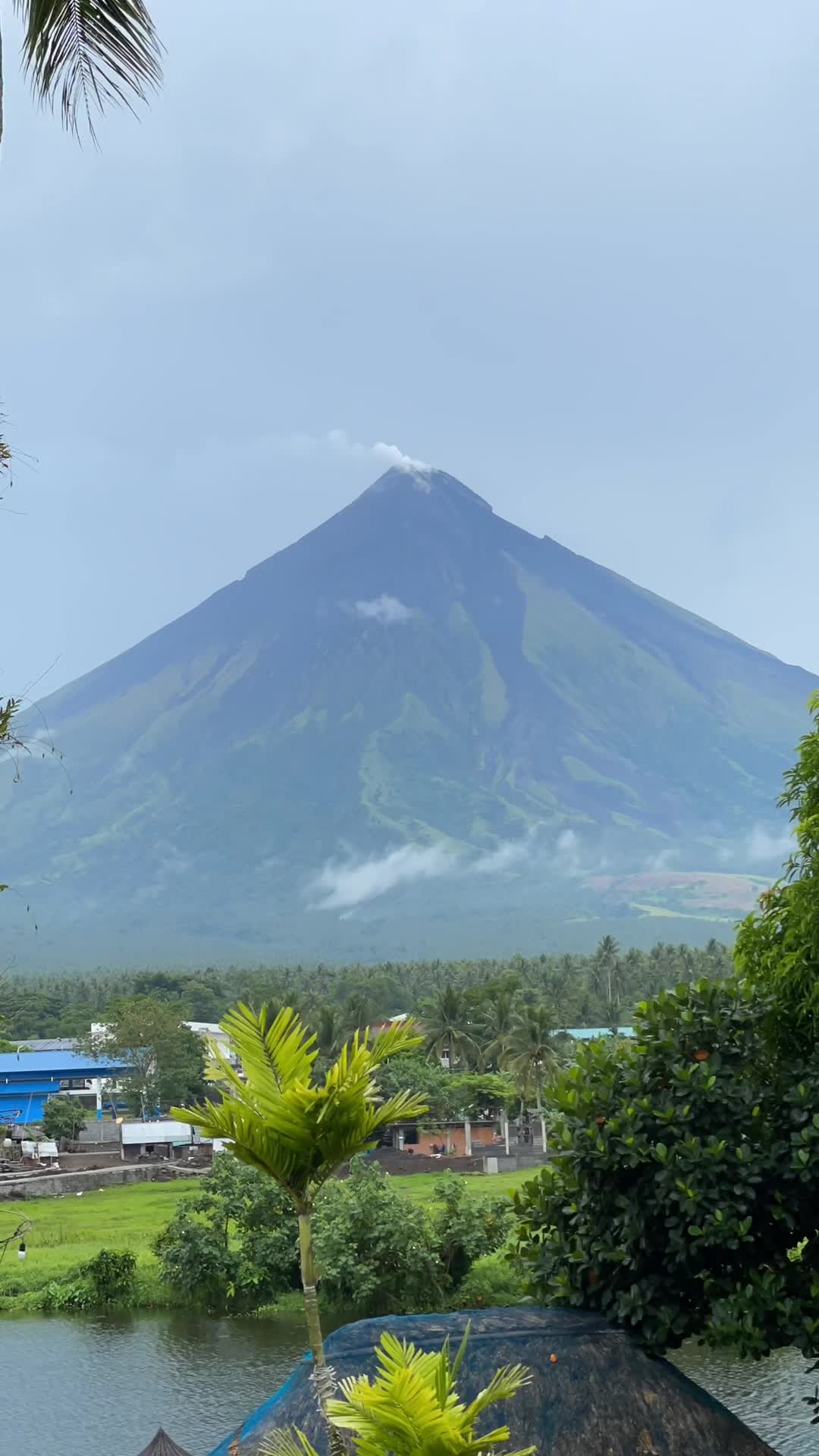 Mayon Volcano Natural Park entrance