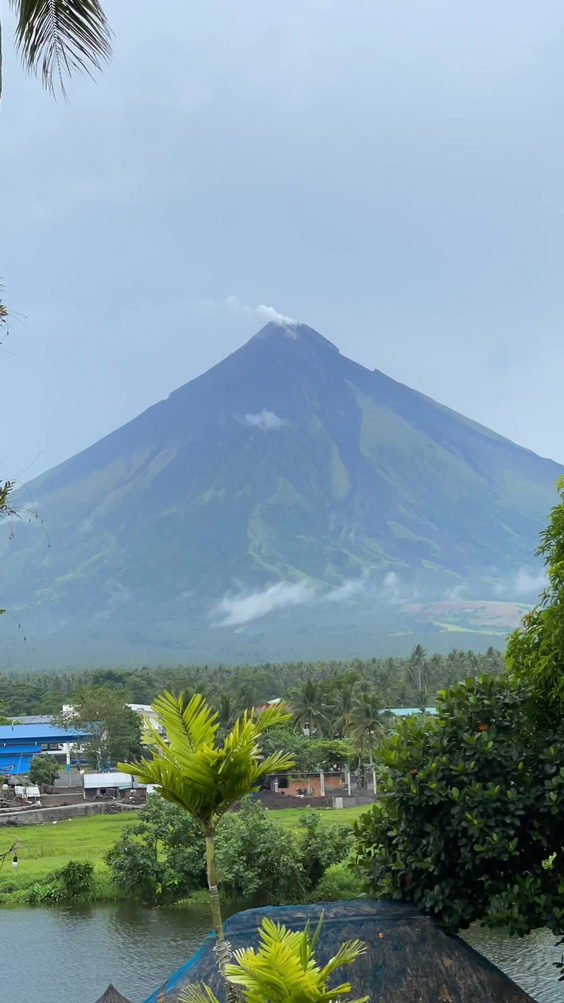 Mayon Volcano Natural Park entrance