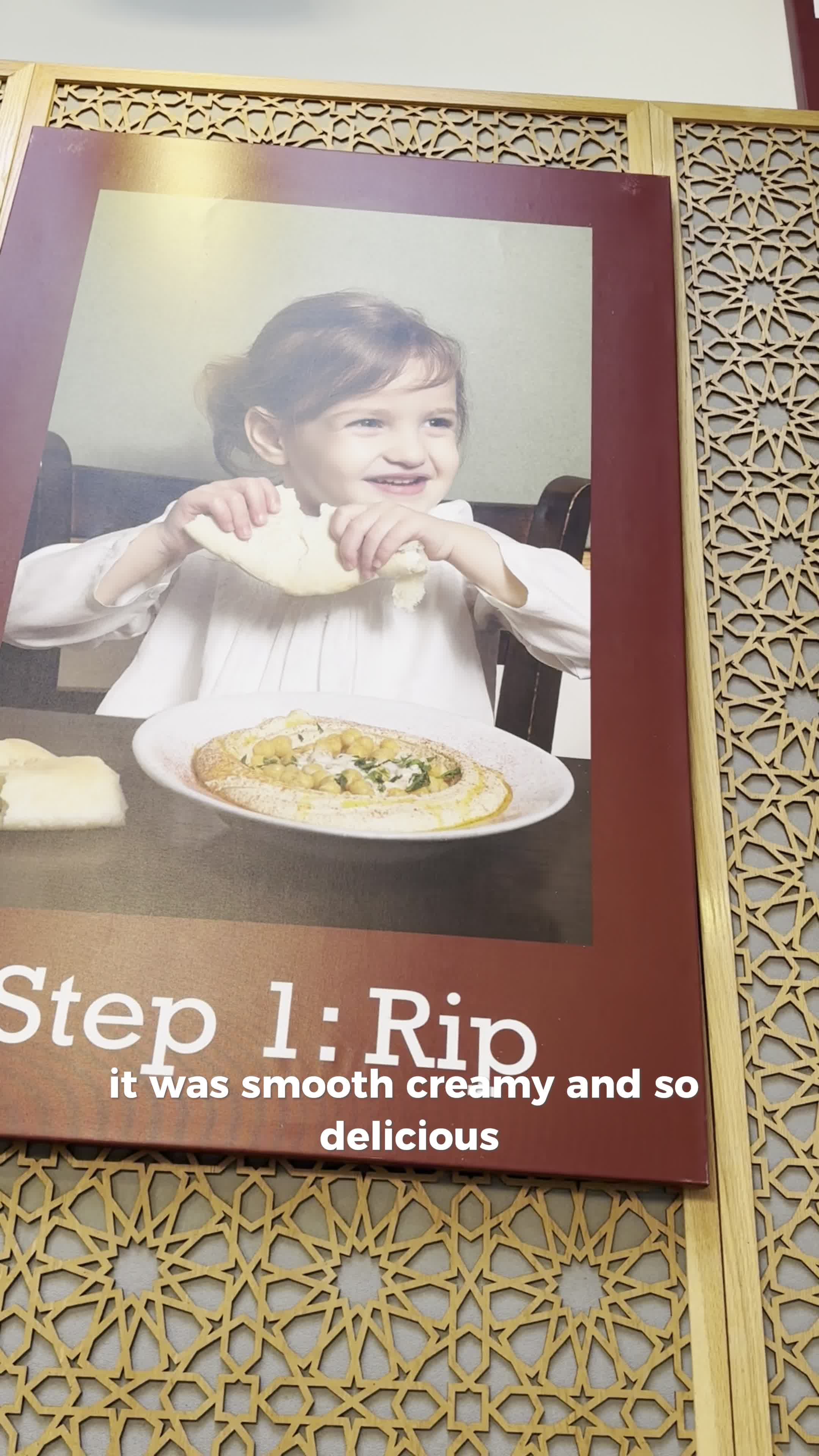 Video review of Oren's Hummus