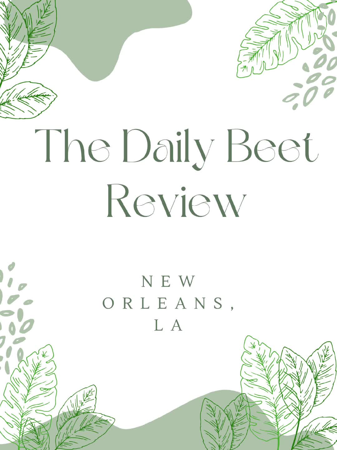 Video review of The Daily Beet