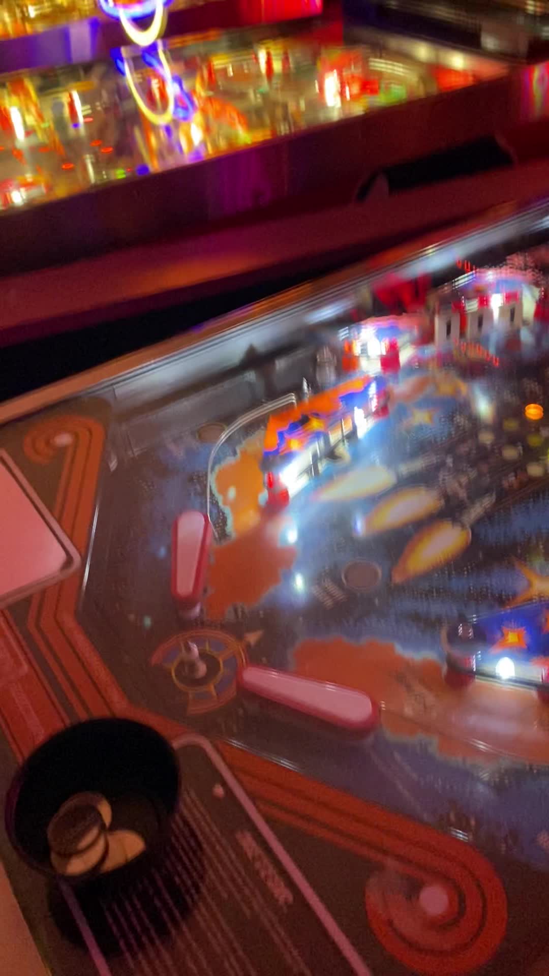 Video review of Kickback Pinball Cafe