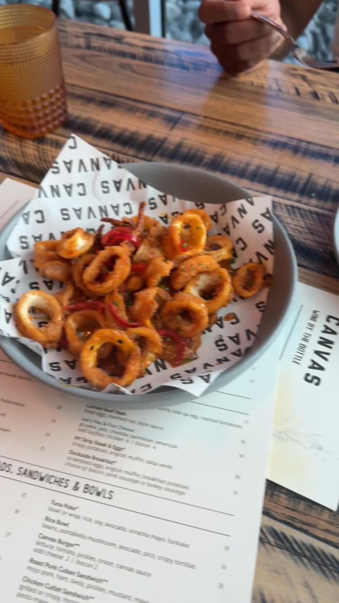 Video review of Canvas Restaurant & Market