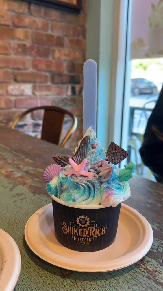 Spiked Rich Nitrogen Ice Cream