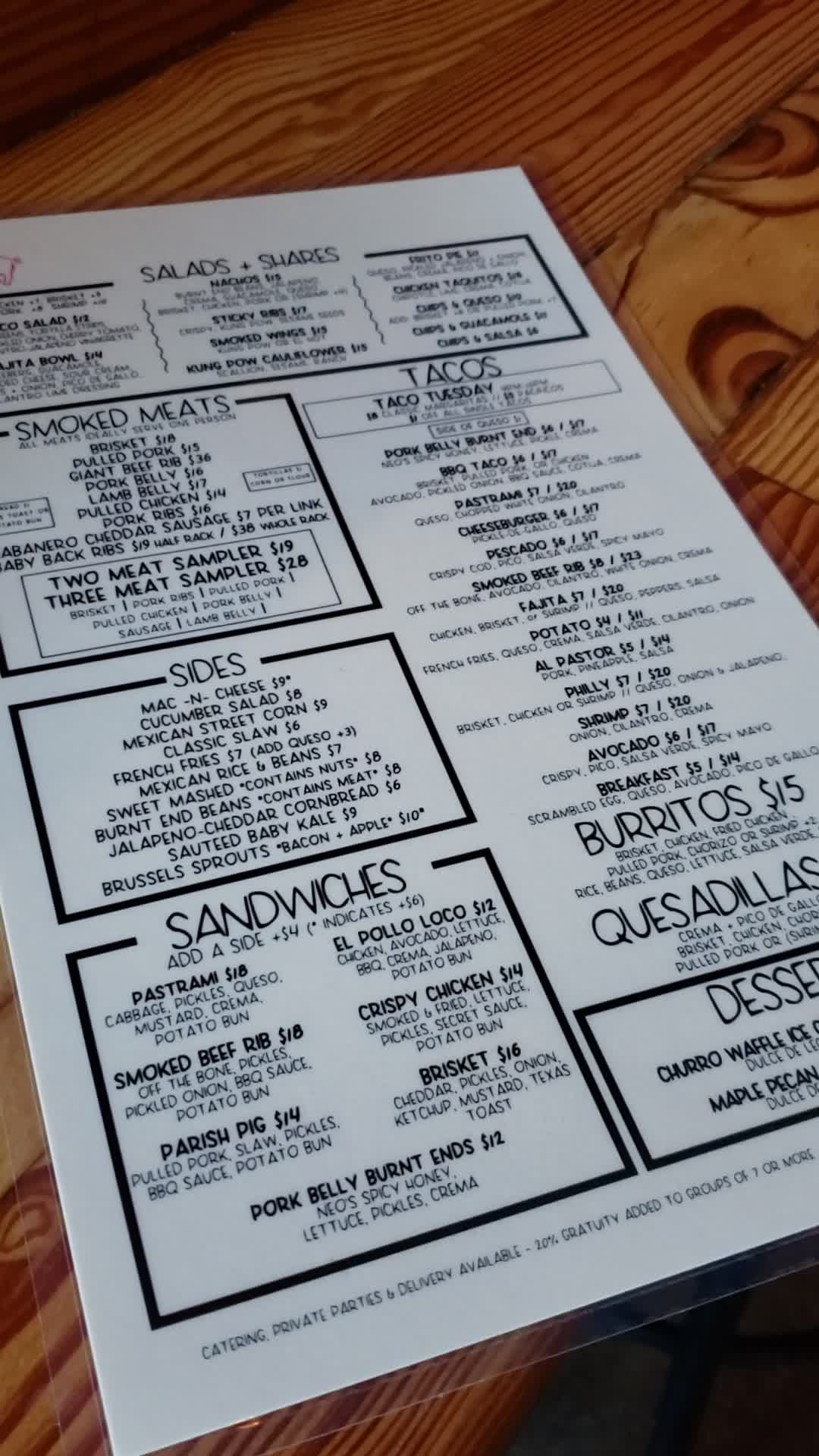 Video review of Hamilton Pork