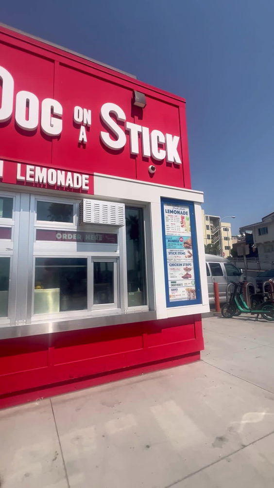 Hot Dog on a Stick