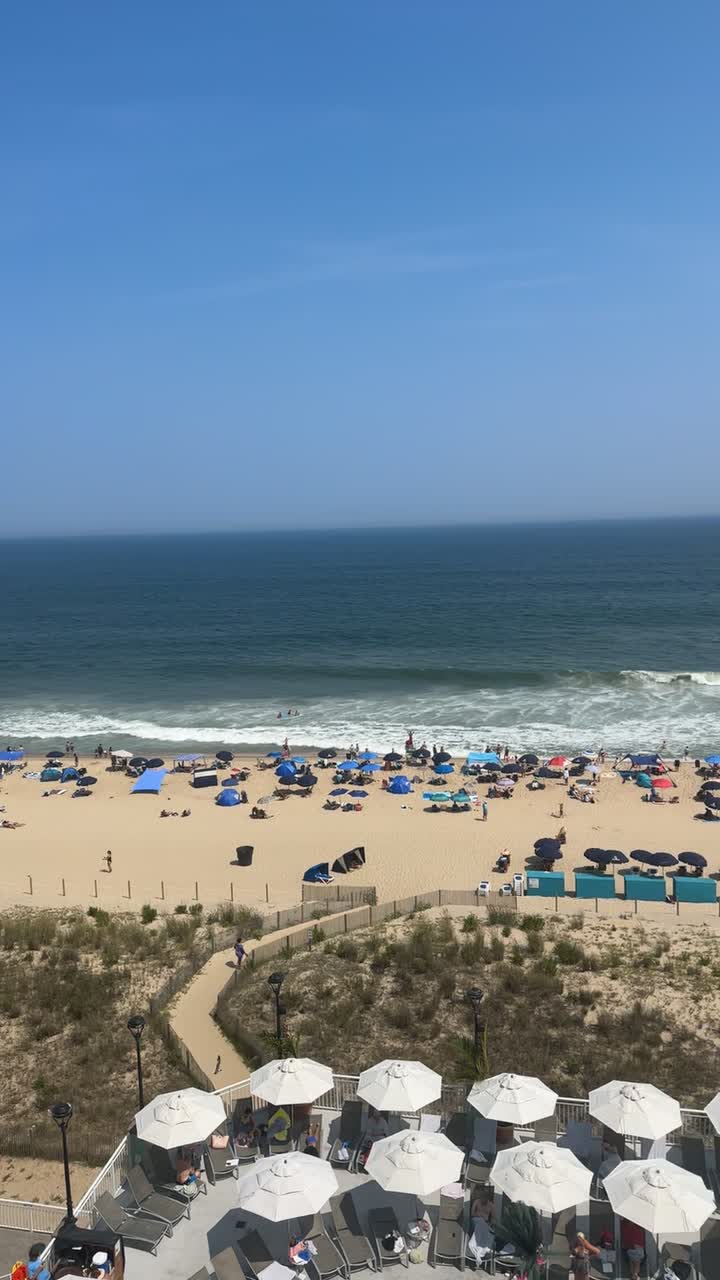 Pool at the Hilton Suites Ocean City Oceanfront