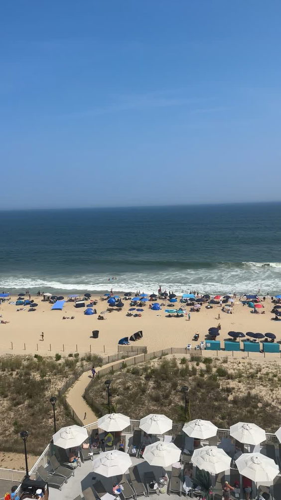 Pool at the Hilton Suites Ocean City Oceanfront
