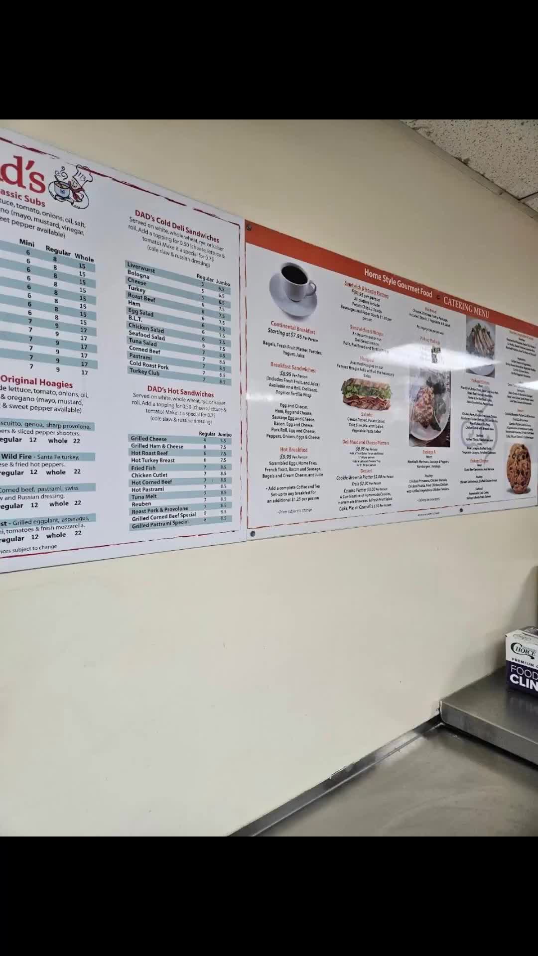 Dad's Deli & Catering